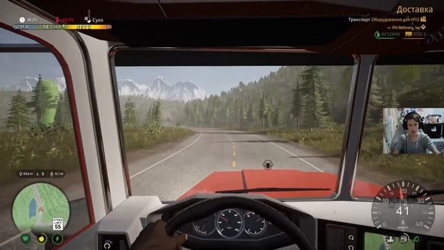 Первый рейс по Аляске [1️⃣ часть](Alaskan Road Truckers) #alaskanroadtruckers  #libricon
