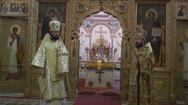 Митрополит  Иларион и архиепископ (ныне Митрополит)  Антоний в Вене