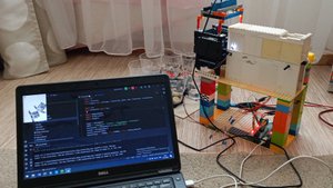 Сортировщик лего деталей на Arduino и Python