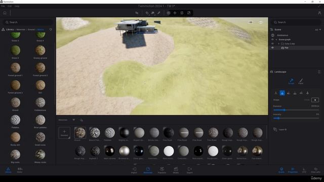 10 -Использование ландшафтных инструментов смотреть онлайн