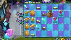 День 7 Неоновый Микстейп Тур ( Neon Mixtape Tour) Plants vs. Zombies 2