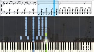 Шерлок Холмс на пианино Sherlock - Main Theme Piano