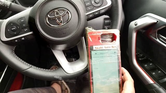 Toyota Raize add remote key programming step by step procedure.. For further details 03409019020