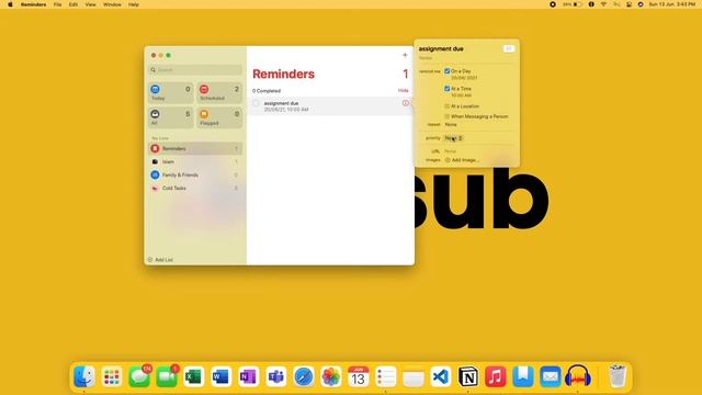 Amazing Hacks of Reminders App in iOS and MacOS [HINDI]