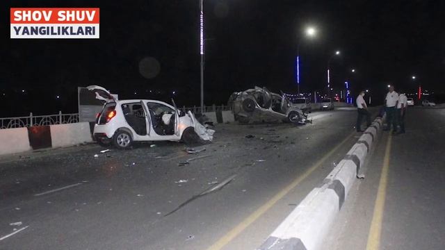 ФАРГОНАДА ФОЖИАЛИ АВТОХАЛОКАТ СОДИР БУЛДИ КУРБОНЛАР БОР смотреть онлайн