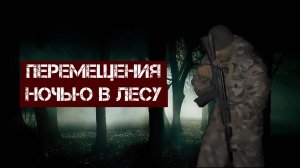 Перемещения ночью в лесу