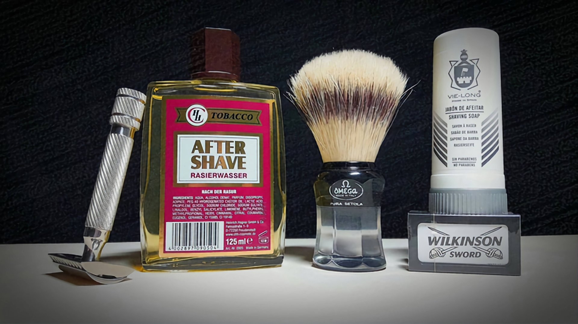 Бритье. Мыло-стик Vie-Long, Omega 81064, Occam`s Razor, Wilkinson Sword, лосьон H&H Tobacco смотреть онлайн