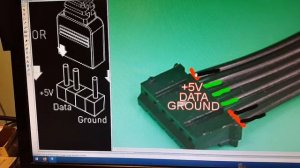 Cheap hack to convert 6 pin rgb controller to 3 pin 5v