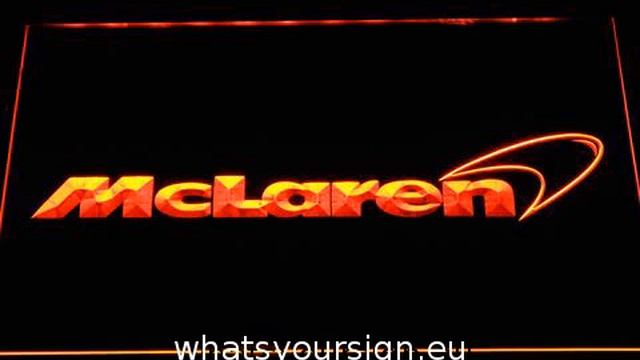 McLaren LED Neon Sign смотреть онлайн