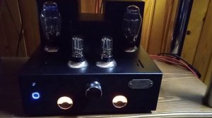 усилитель однотактный (SE) .  Лампы 6н9с  и  300В