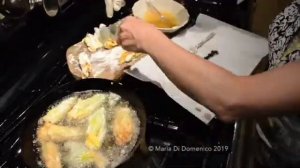 Fleurs de courgettes - Maria Di Domenico, Professeure de cuisine italienne