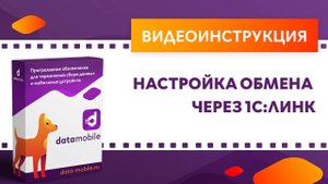 DataMobile 3: Настройка обмена через 1С:Линк