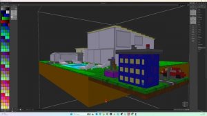совмещаю проекты в MagicaVoxel