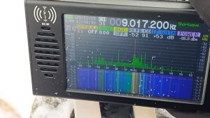 17,2 кГц SAQ в эфире утром в канун Рождества, 24 декабря 2024 года.