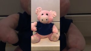 Гимнастика Высоцкий поющая игрушка поросёнок #Данякоротков