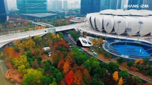 💬 | Воздушное такси дебютирует в Ханчжоу: EH216-S блистает на выставке «Smart Transport Expo».