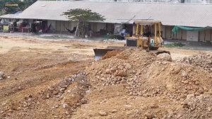 Строительство, очередной обзор на засыпку территории