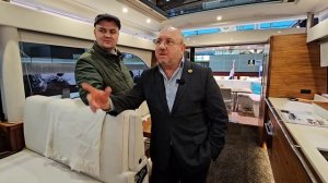 Моторная Яхта для кругосветки Steeler 50TA.У нее есть парус! #bootdusseldorf2024 #катер