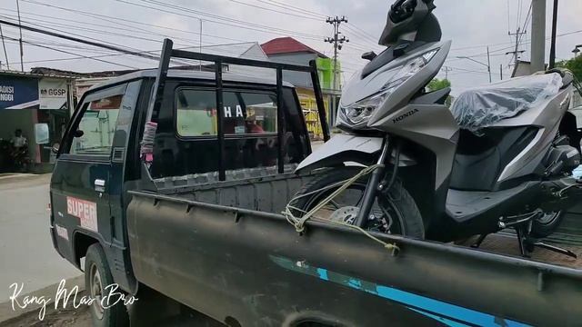 Honda Beat Deluxe Silver Pas Kirim Mas Rehan Ga Dirumah 😂😂😂