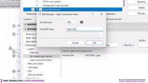14. Конвертер DWG, преобразование слоев