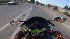 Мото блудни лиса! Пою на мотоцикле