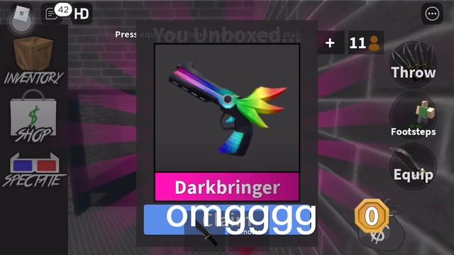 *GIVEAWAY* I UNBOXED A CHROMA IN MM2 **ROBLOX** смотреть онлайн