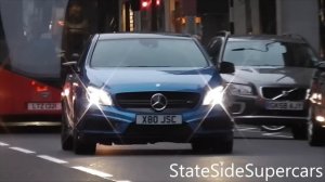 Mercedes A45 AMG CRAZY СТАРТУЕТ в Лондоне!