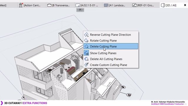 8. 3D-вырез, дополнительные функции