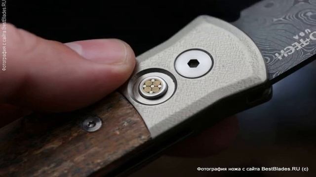 Кастомный нож Pro-Tech Custom Godson Ironwood смотреть онлайн