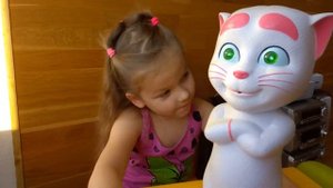 My Talking Angela Интерактивная игрушка Cat Анжела Kinder Surprise