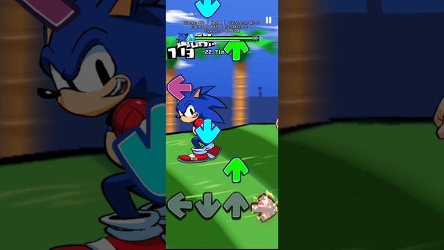 прошёл весь мод про Соника HD, FNF смотреть онлайн