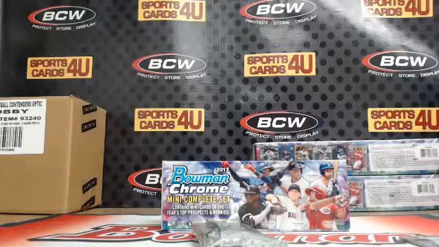 2017 Bowman Chrome Mini Baseball Complete Factory Set 1Box Team Break #22 (Ended 3-20-18) смотреть онлайн