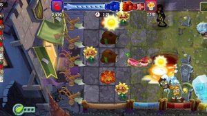 Plants vs zombie 2 :проходим испытания
 и сюжетку