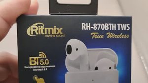 Обзор наушников TWS Ritmix RH-870BTH