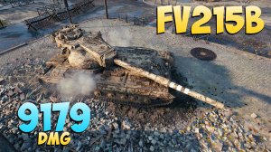 FV215b - 4 Фрагов 9.1K Урона - После перерыва! - Мир Танков