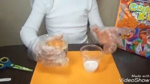 Опыт "Искусственный снег" с CHEMISTRY KIDS