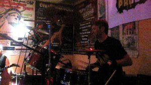 Барабанная кода песни "Экспресс в ад" - Махаон (Live 26.12.2010)