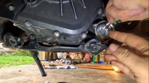 My First Time Doing an Oil Change on my KTM 390 Adventure