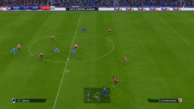 PES 2016 FINAL DA EUROPA LEAGUE - SAMPDORIA X ATHLETIC CLUB (PC) смотреть онлайн