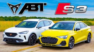 Кто победит в заезде: новый Audi S3 или тюнингованный ABT Cupra?