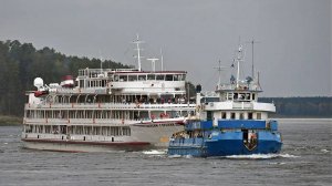 Казачинский порог -теплоход Максим Горький -26.05. 2024 г.