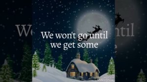 We Wish You A Merry Christmas (lyrics)