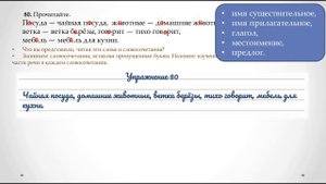 Упражнение 80 на странице 47. Русский язык 3 класс.