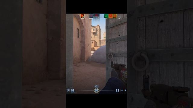 CS2 -3 Dust2 Mid #shorts #cs2 #csgo #counterstrike2 #csgoclips #кс2 #cs2clips #cs #blackbrince