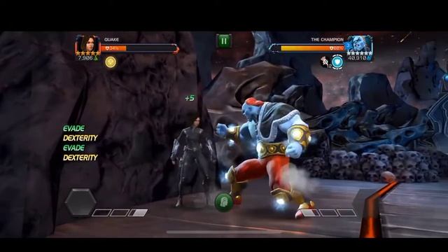 No Parry Style: Quake vs DarkHawk, Blade, Champions | MCOC How to use Quake смотреть онлайн