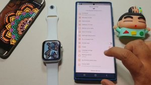 i9 pro max smart watch connect to phone | Laxasfit Watch me apni photo kaise lagaye
