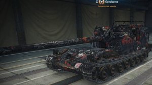 World of Tanks Мир Танков  бой 34 Жандарм 120 AC Gendarme почти 5000 мног стоялова   подпишитесь плз