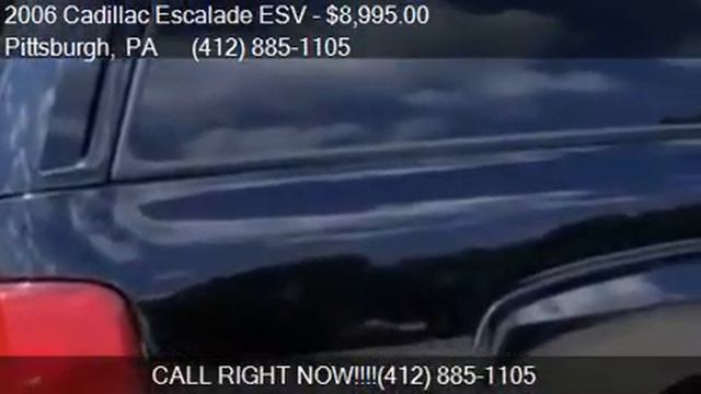 2006 Cadillac Escalade ESV Platinum Edition AWD 4dr SUV for