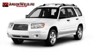 Subaru Forester (прямоточный глушитель из нержавеющей стали)