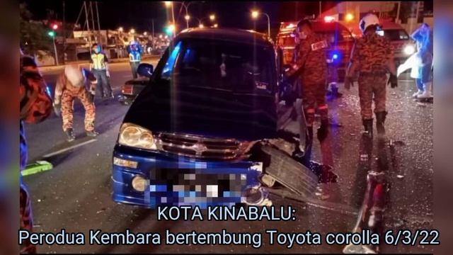 Perodua Kembara bertembung Toyota corolla смотреть онлайн